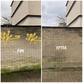 Fjernelse af grafitti